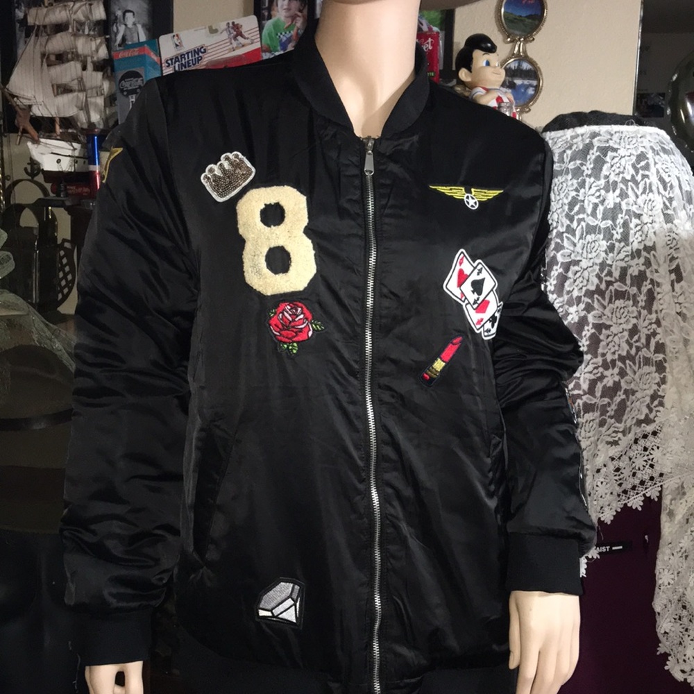 Revamped Outwear  Bomber Style Jacket